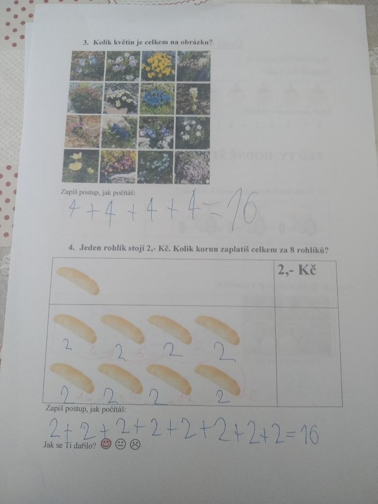 Výstupy druháčků z domácího učení 24. 5. - 16