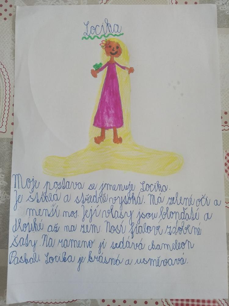 Výstupy druháčků z domácího učení 22. 4. - 9