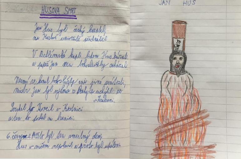 Husité v básničkách našich sedmáků - 9