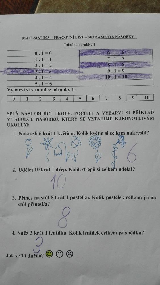Výstupy druháčků z domácího i školního učení 30. 5. - 10