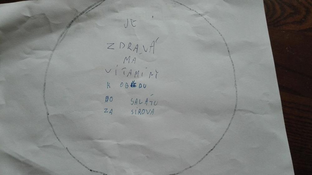 Výstupy druháčků z domácího učení 21. 5. - 9