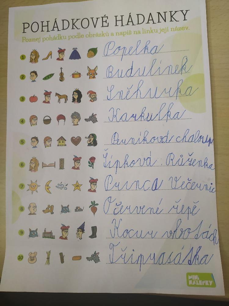 Domškoláctví u prvňáků - 12