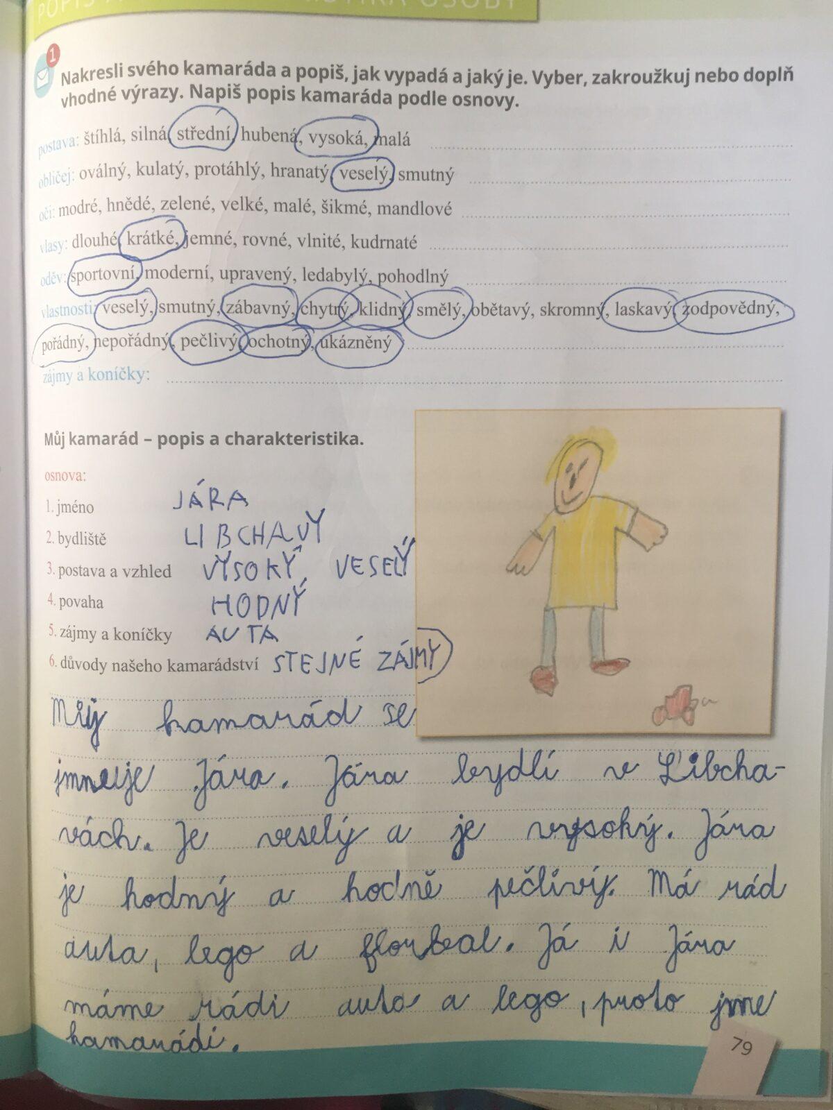 Distanční výuka ve třetí třídě 12. 2. - 20