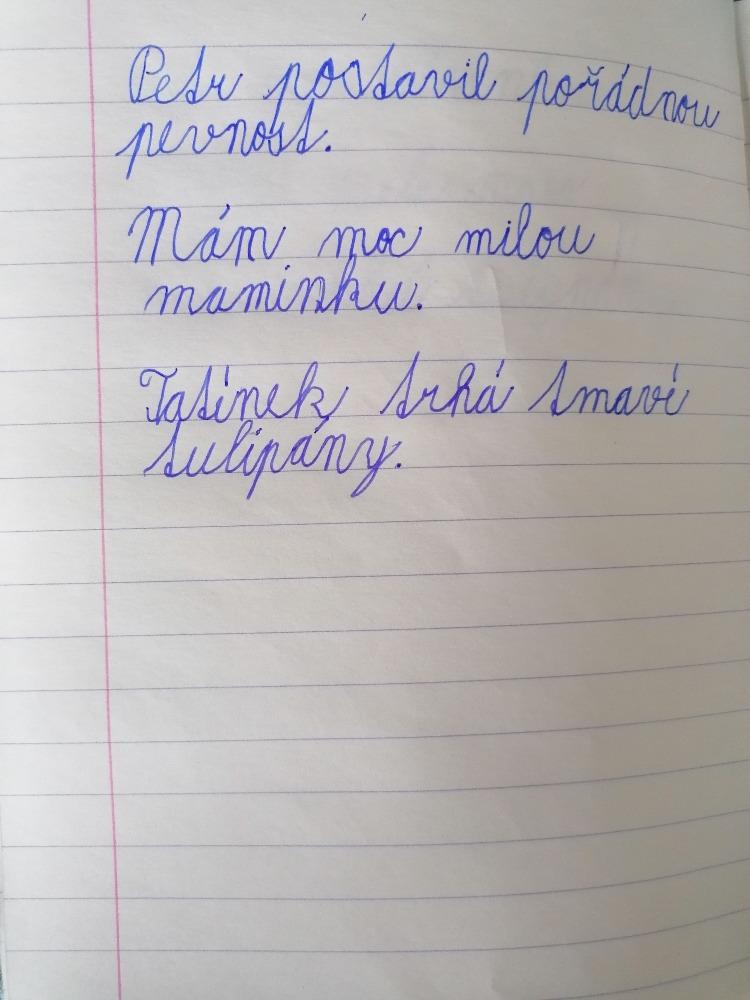 Výstupy druháčků z domácího i školního učení 5. 6. - 26