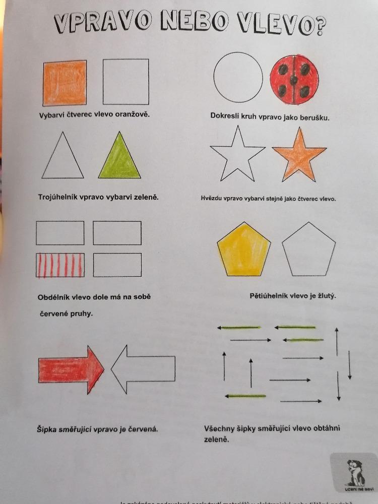 Distanční výuka ve třetí třídě 12. 3. - 17