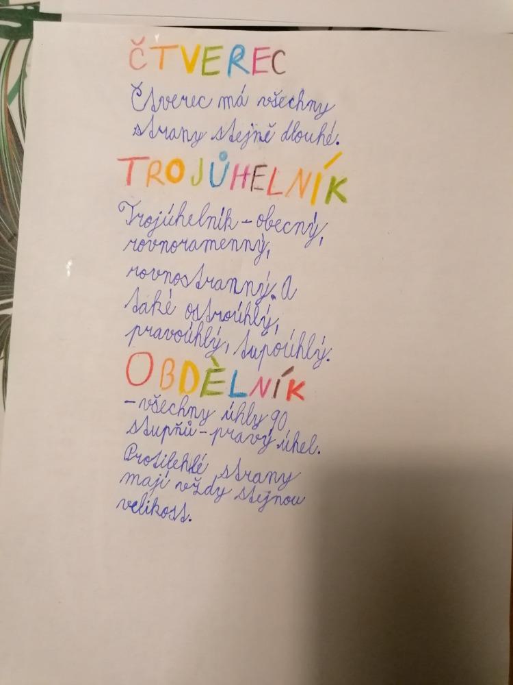 Distanční výuka ve třetí třídě 6. 11. - 37