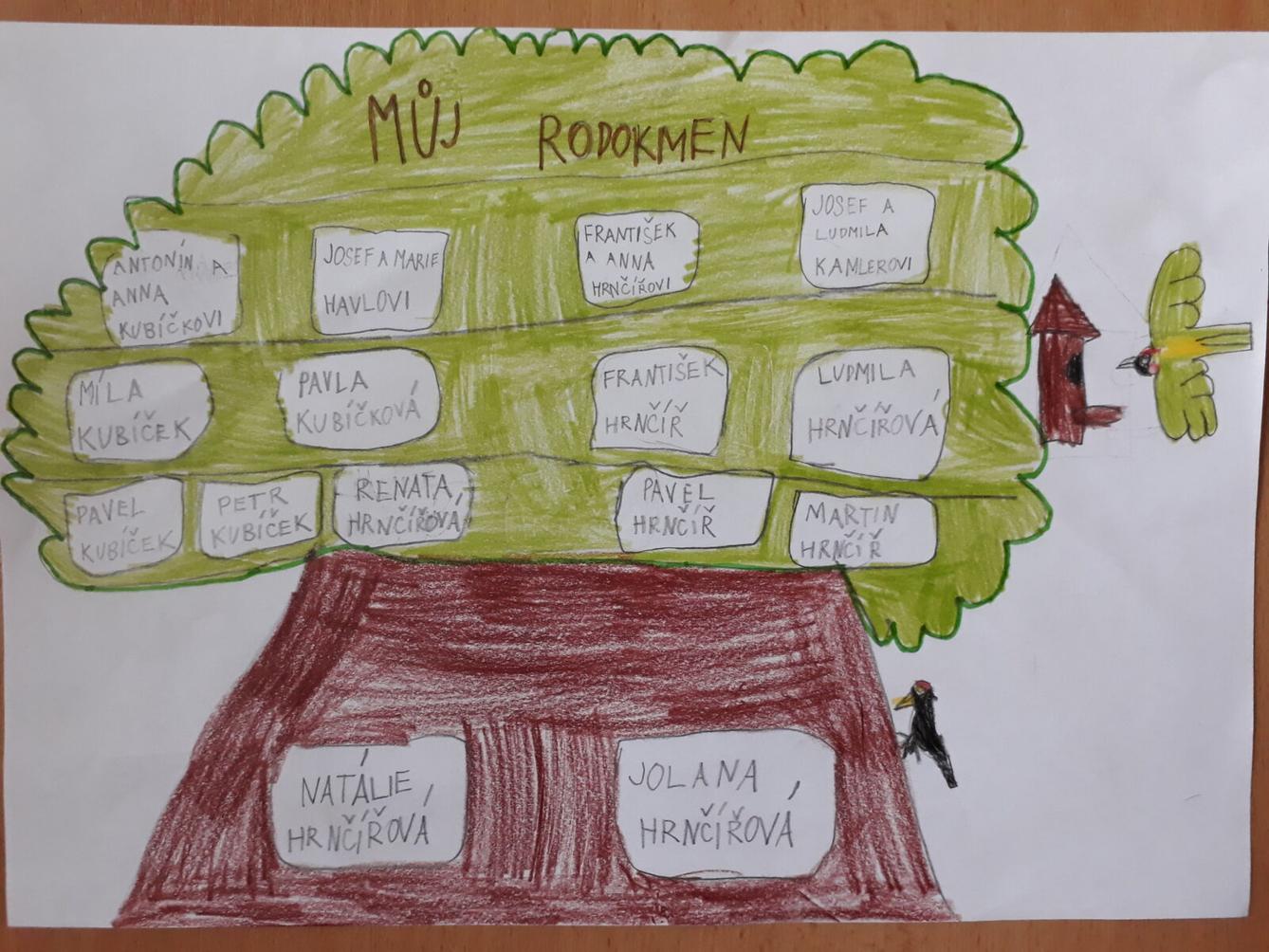 Dopis a rodokmen u druháčků - 29