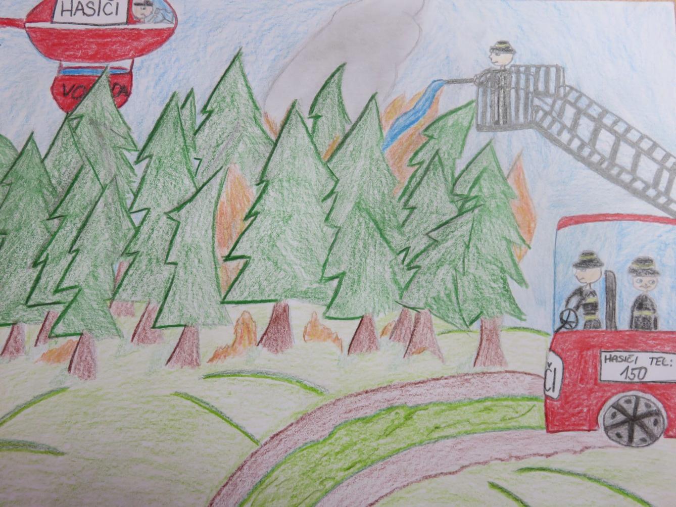 Požární ochrana očima dětí 2018 - školní kolo - 18