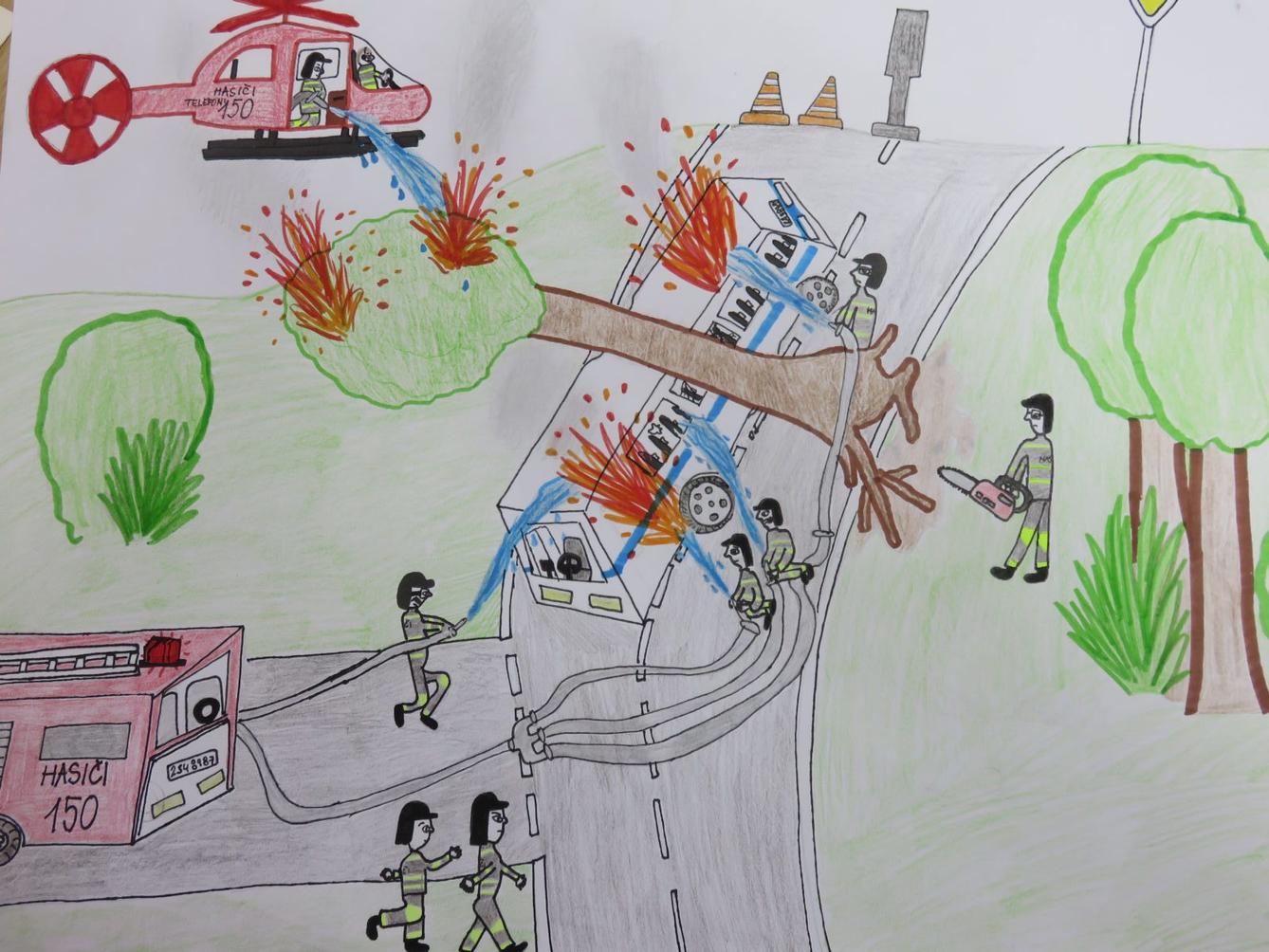 Požární ochrana očima dětí 2018 - školní kolo - 20