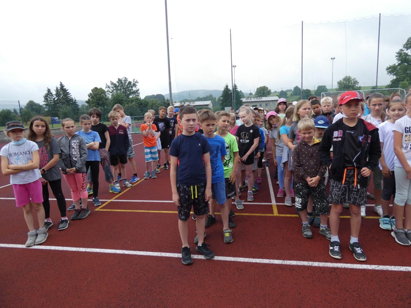 Štafetové běhy 1. stupně - 1