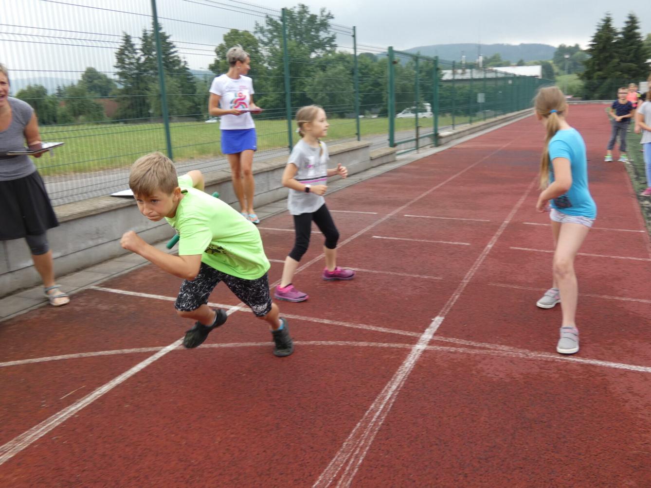 Štafetové běhy 1. stupně - 7