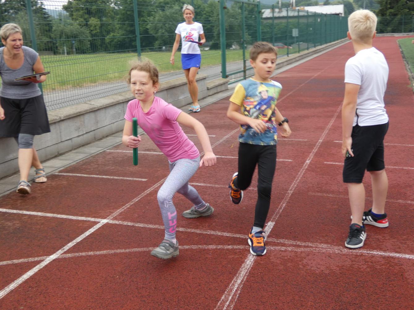 Štafetové běhy 1. stupně - 9