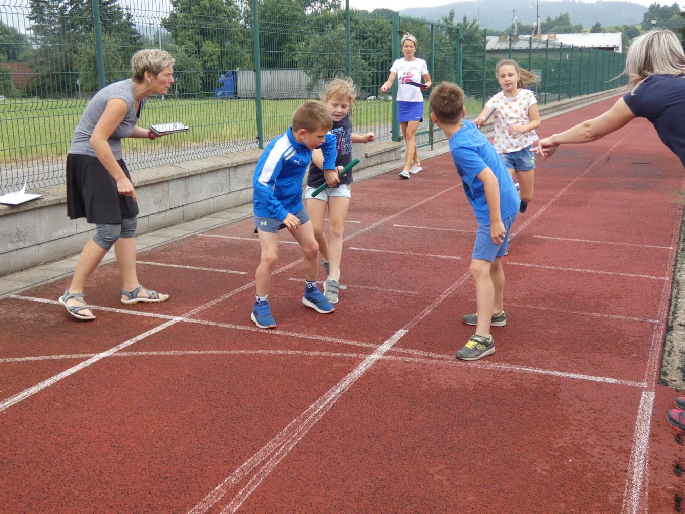 Štafetové běhy 1. stupně - 14