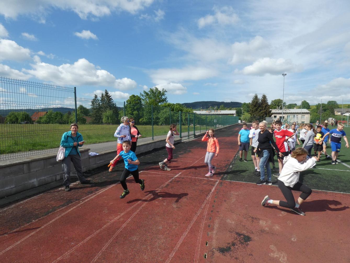 Běžecké štafety na 1. stupni - 8