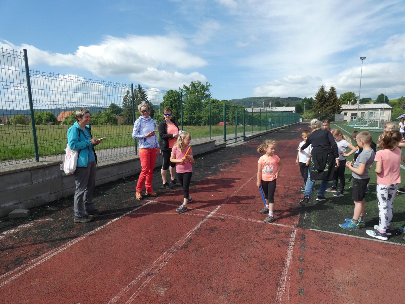 Běžecké štafety na 1. stupni - 10