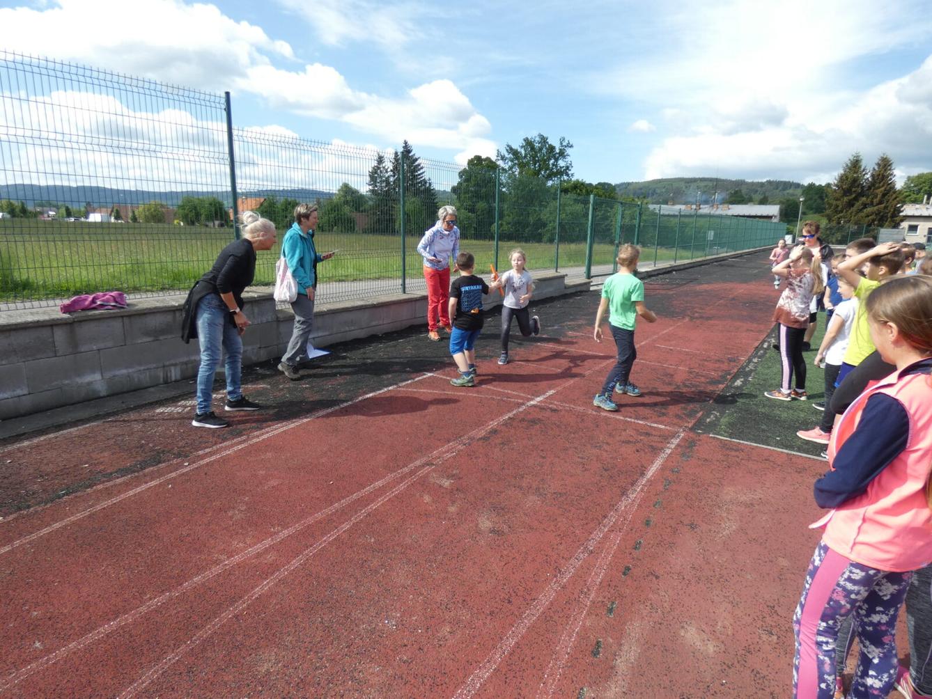 Běžecké štafety na 1. stupni - 12