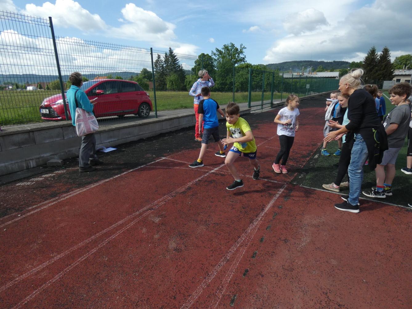 Běžecké štafety na 1. stupni - 14