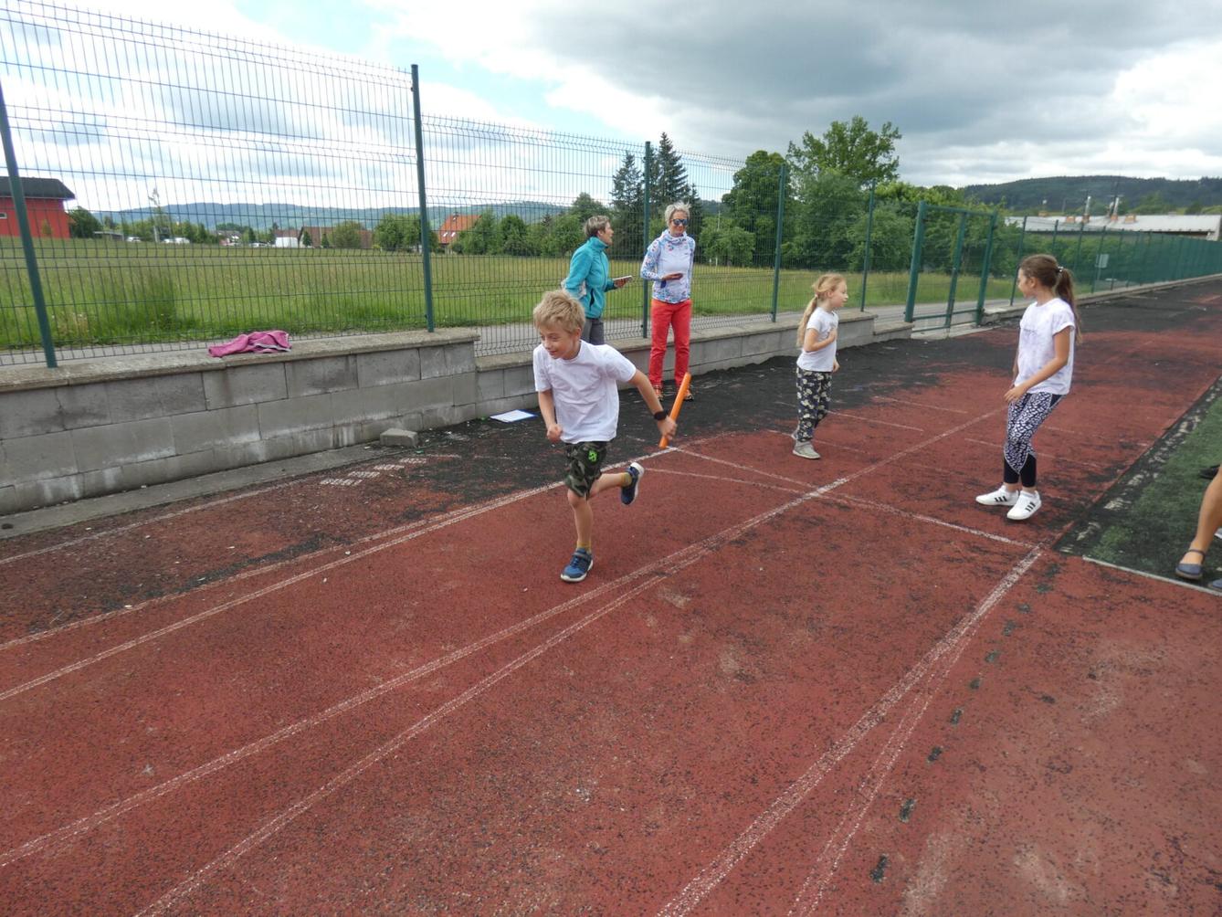 Běžecké štafety na 1. stupni - 22