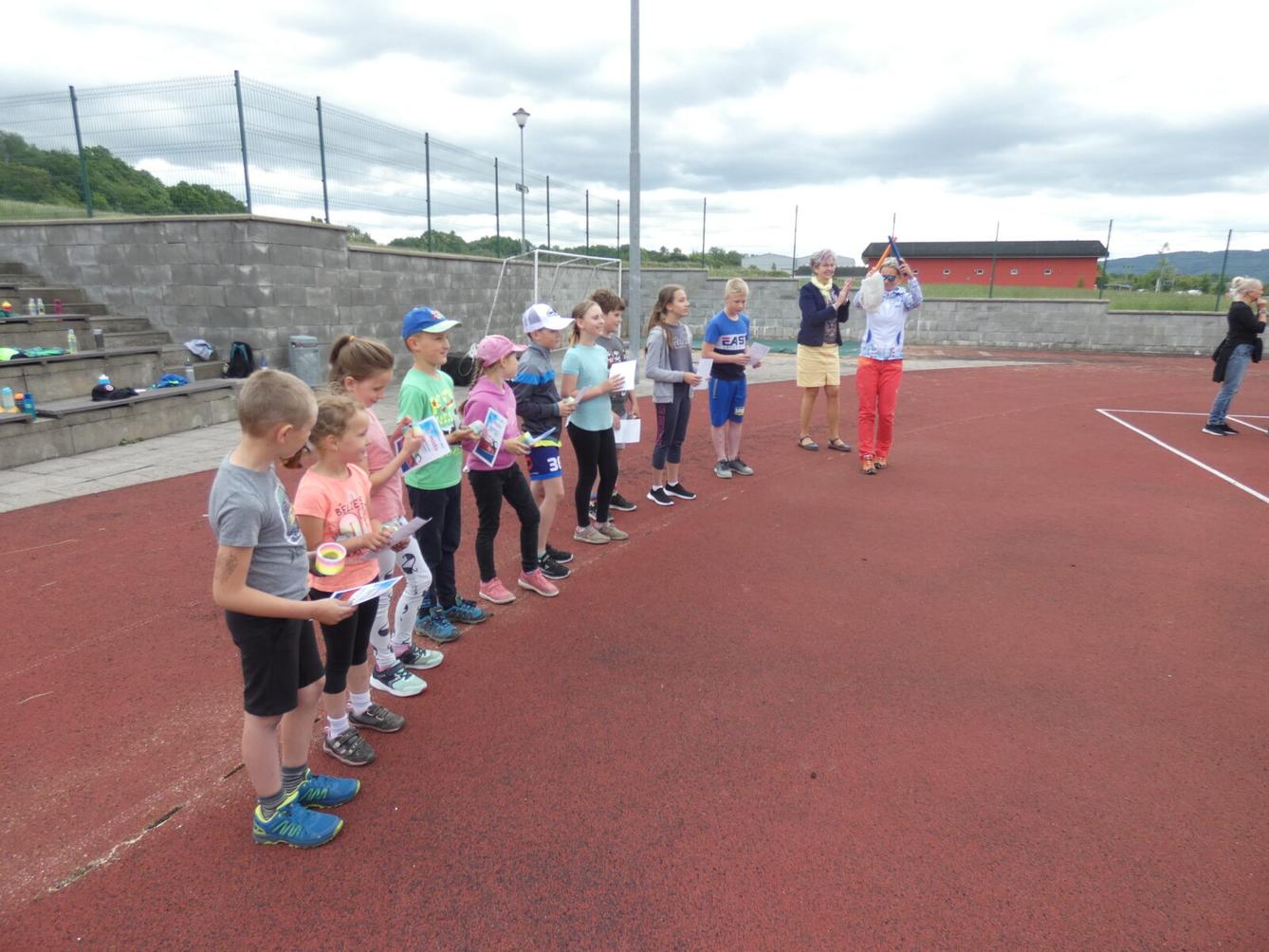 Běžecké štafety na 1. stupni - 30