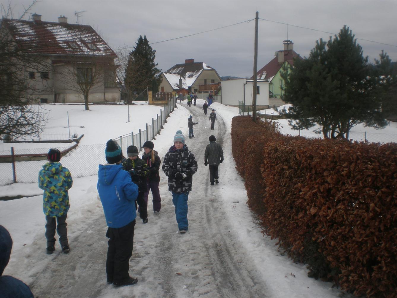 Páťáci na sněhu - 2