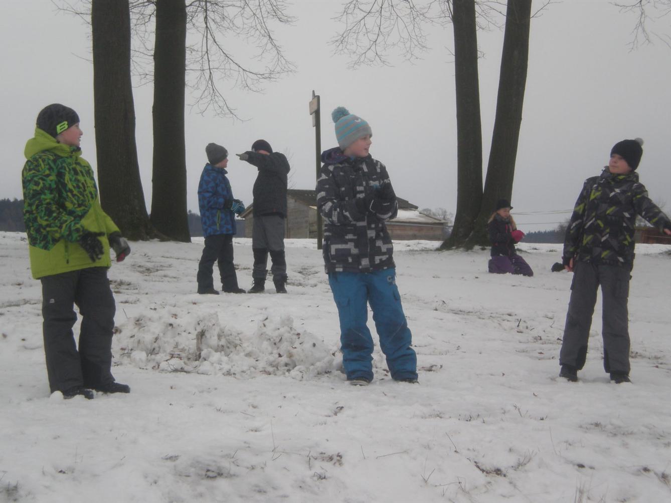 Páťáci na sněhu - 6