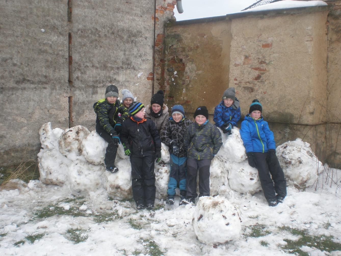 Páťáci na sněhu - 14