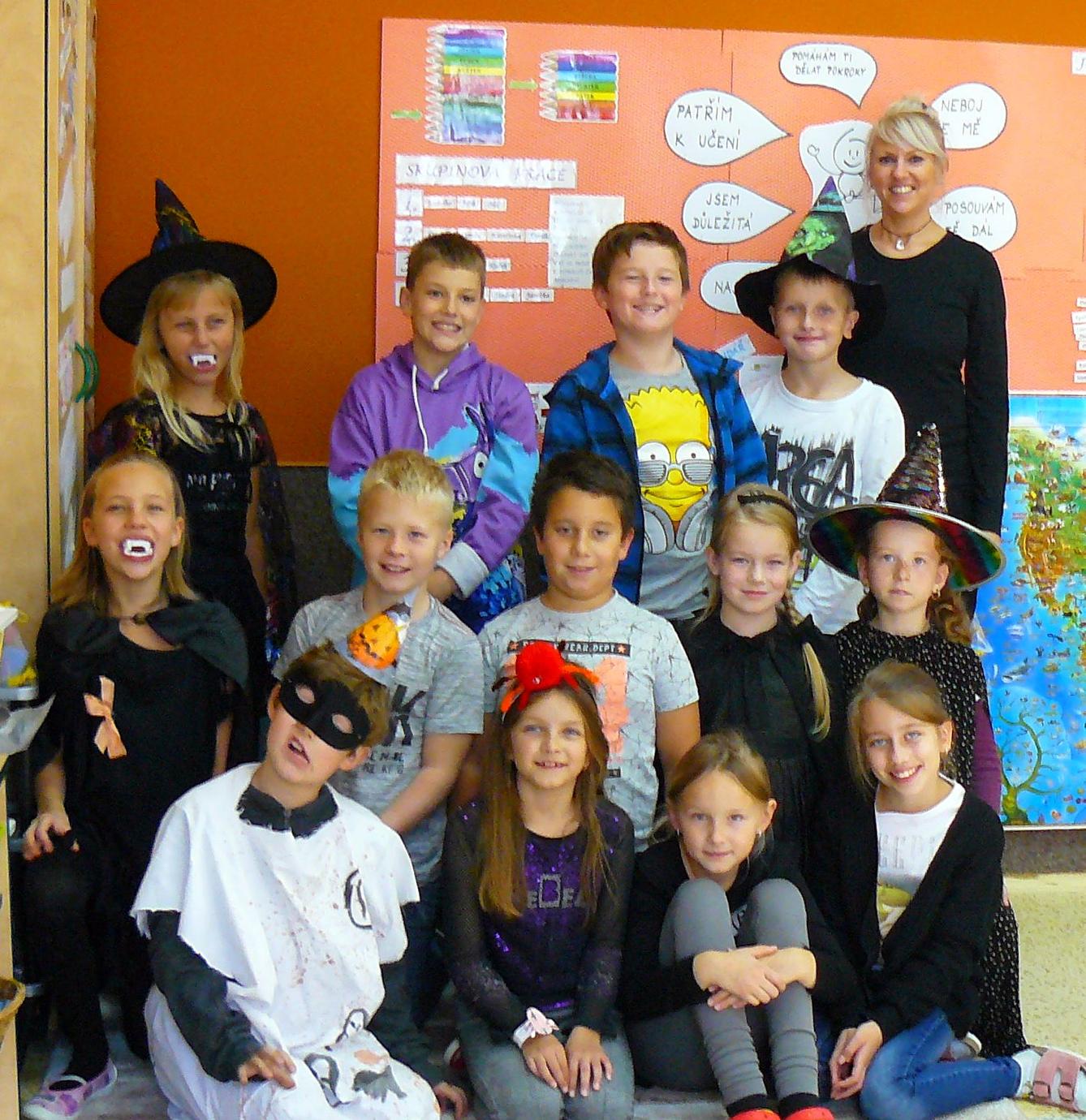 31. 10. Halloween ve 3. třídě - 1