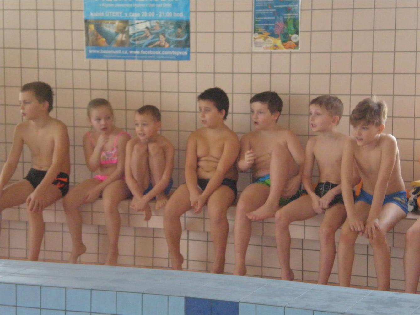 Zahájení plaveckého výcviku 1. a 2. třídy - 2