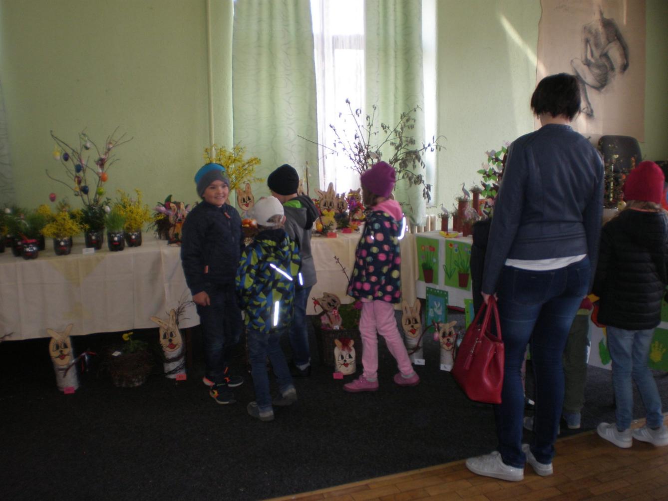 Prvňáčci na Velikonoční výstavě - 2