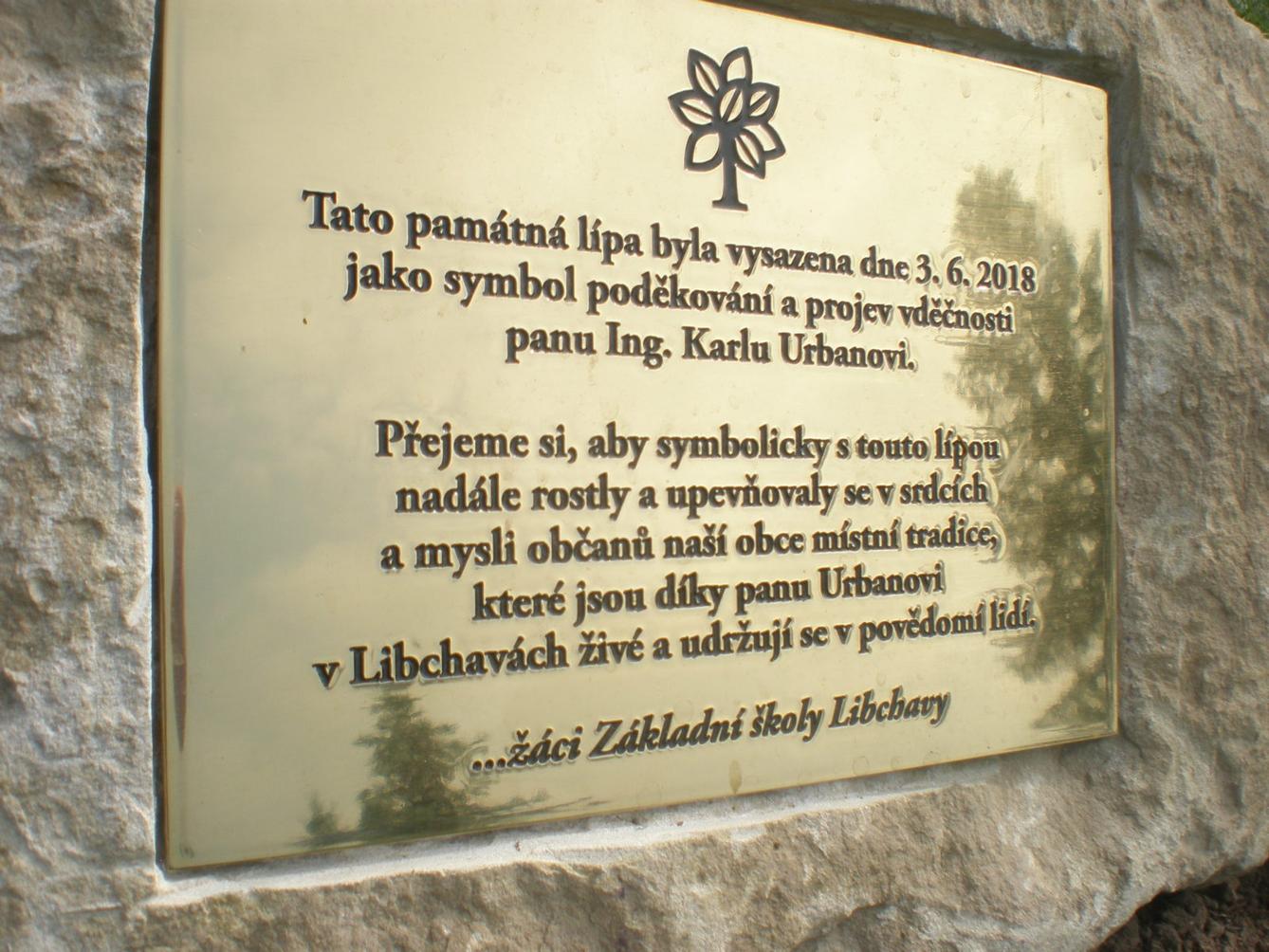 Slavnostní zasazení památné lípy - 1