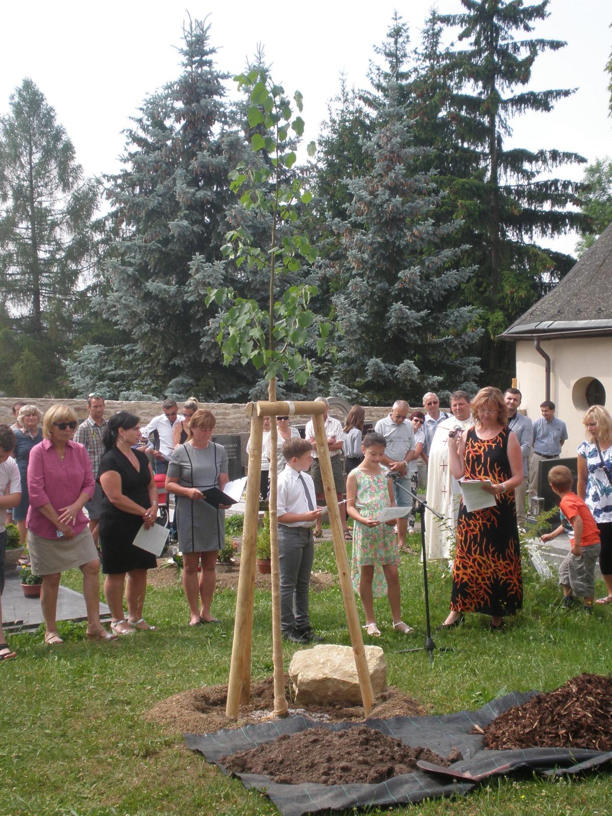 Slavnostní zasazení památné lípy - 4