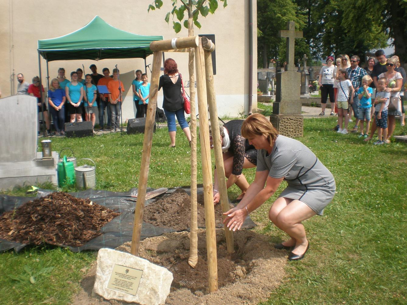 Slavnostní zasazení památné lípy - 9