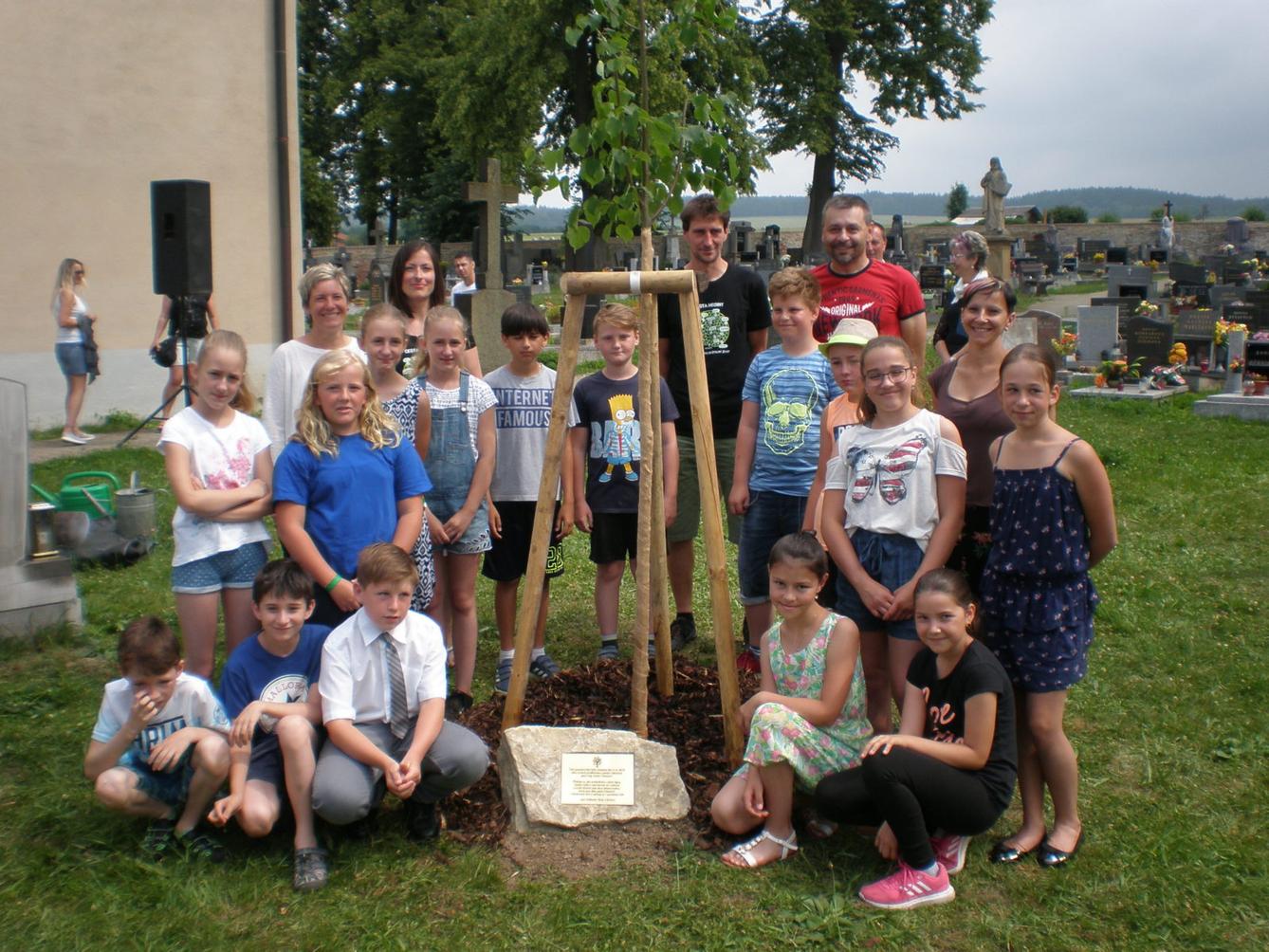 Slavnostní zasazení památné lípy - 16