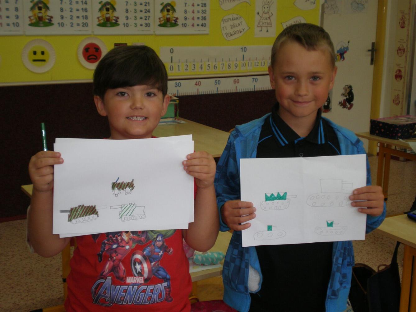 Výstupy druháčků z domácího i školního učení 23. 6. - 6