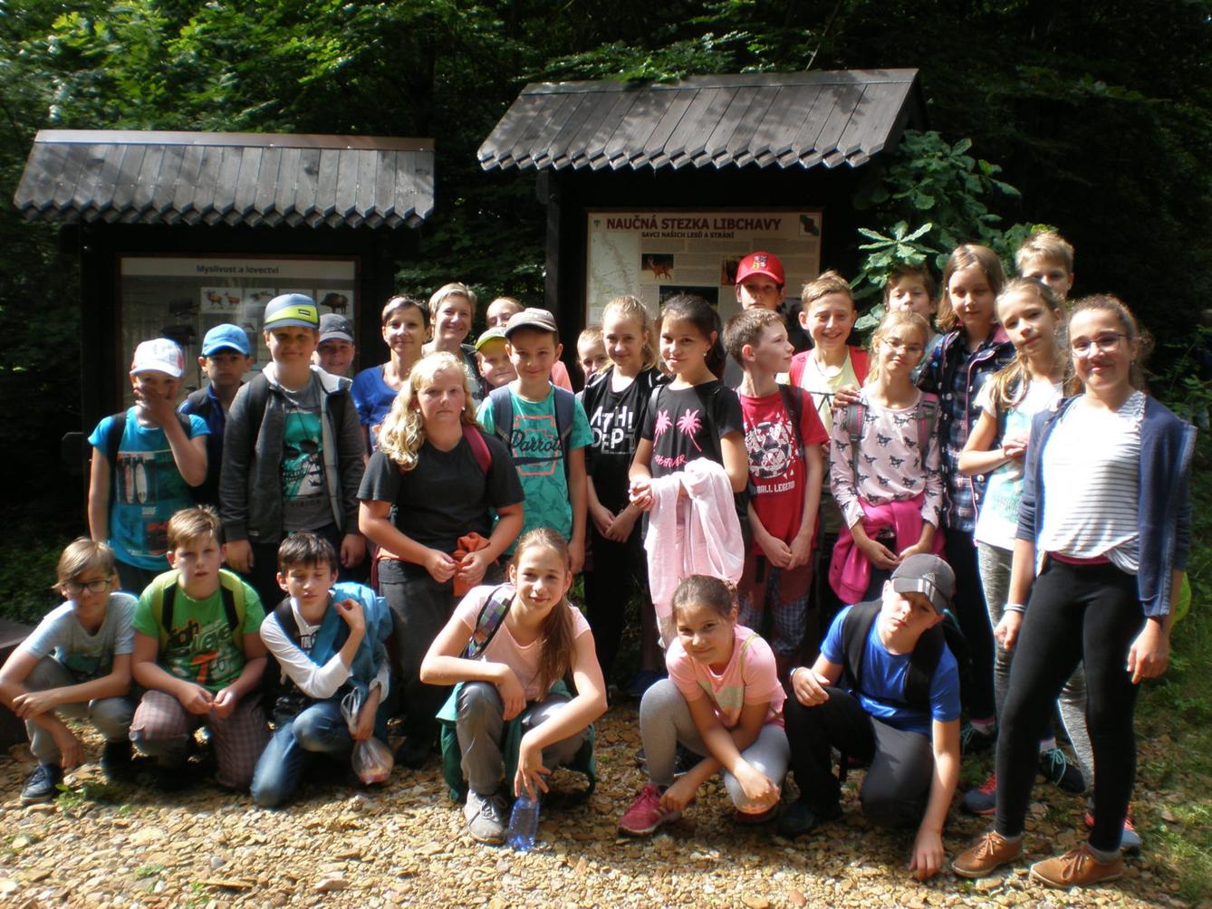 První stupeň na naučné stezce - 10