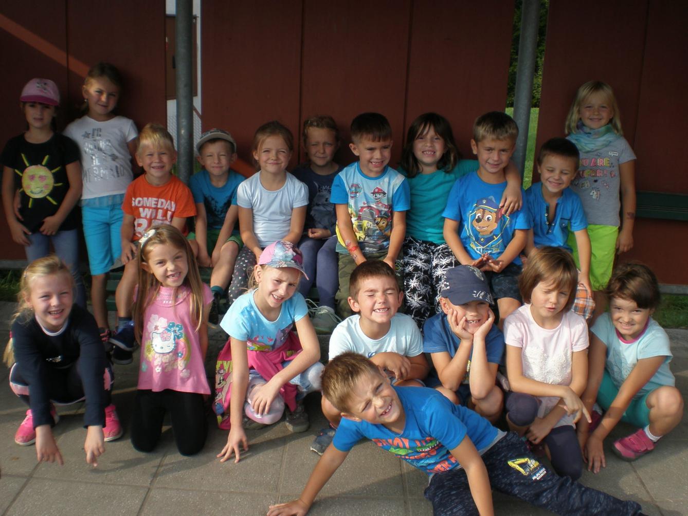 1. třída na návštěvě v MŠ Horní Libchavy - 1