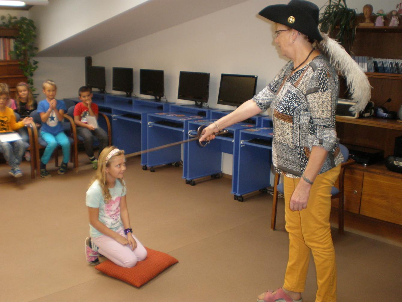 Pasování žáků 2. třídy na čtenáře - 37