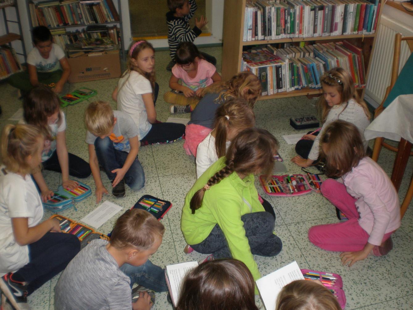 Návštěva druháčků v Obecní knihovně - 13