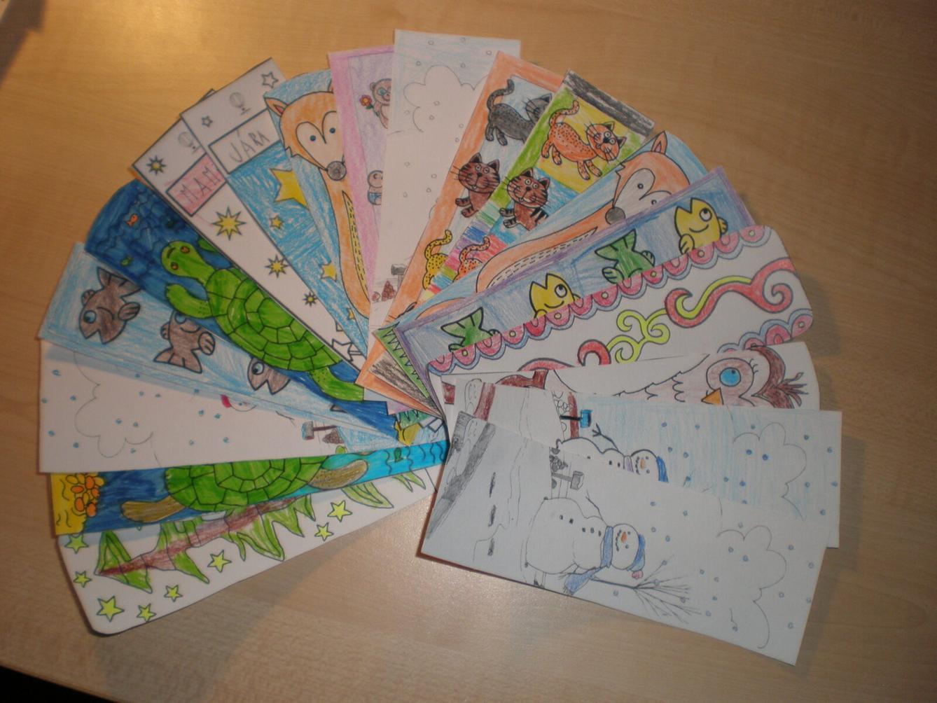 Předvánoční tvoření ve třetí třídě - 2