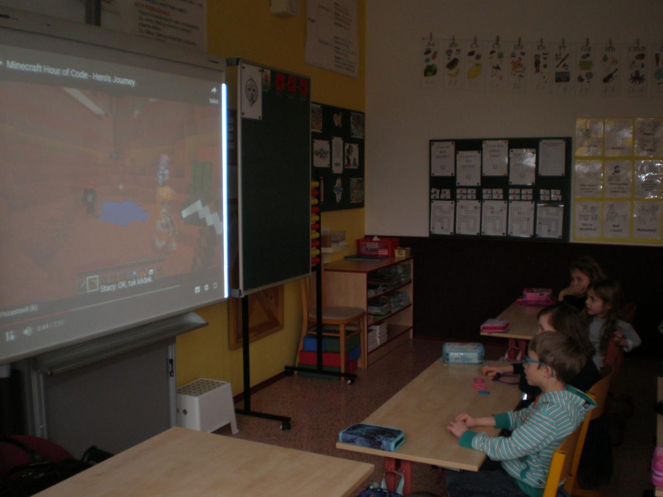 Hodina kódu ve 2. a 5. třídě - 5