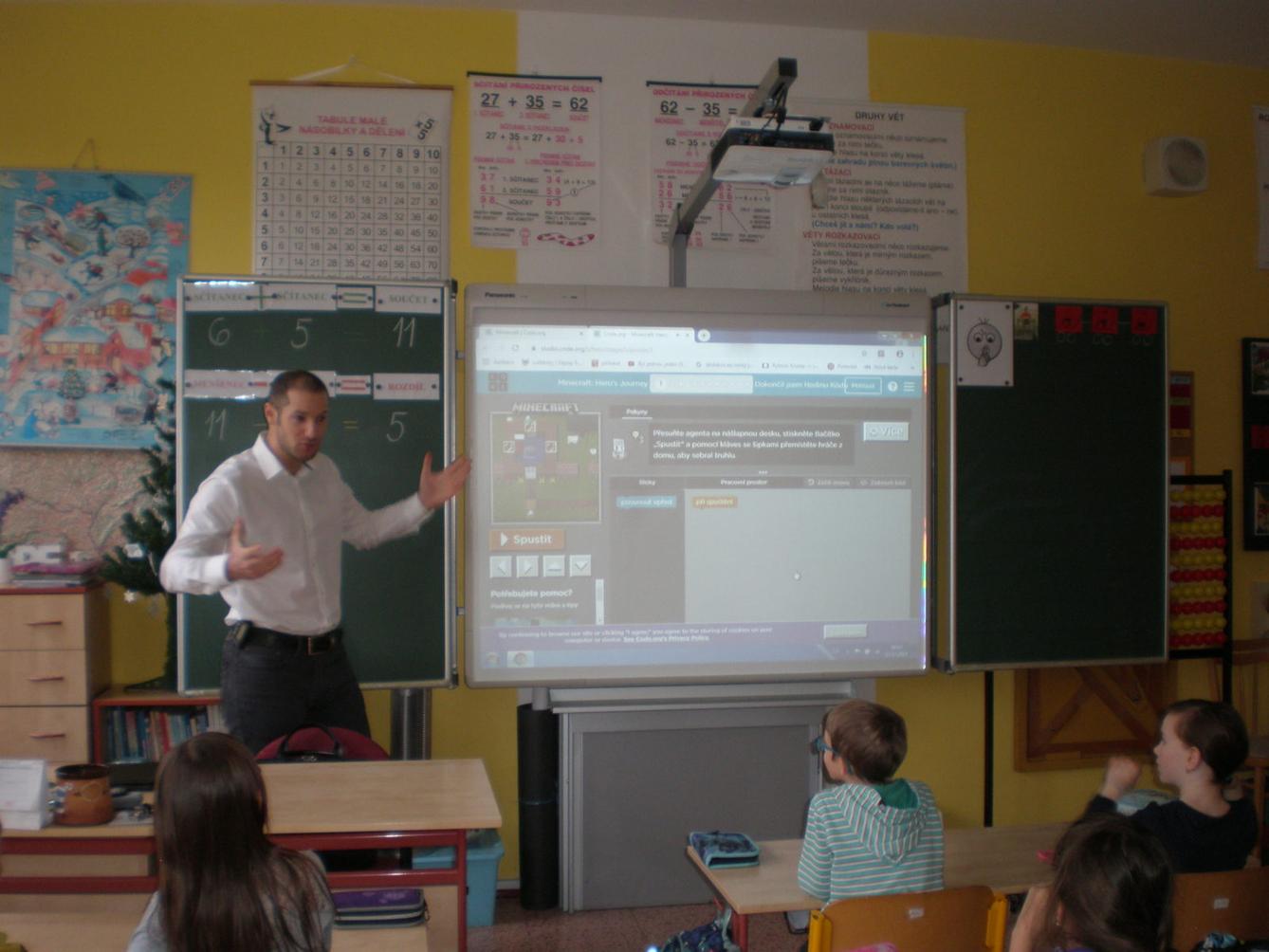 Hodina kódu ve 2. a 5. třídě - 7