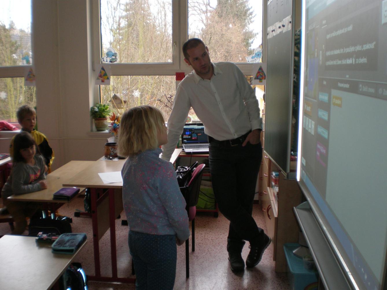 Hodina kódu ve 2. a 5. třídě - 13