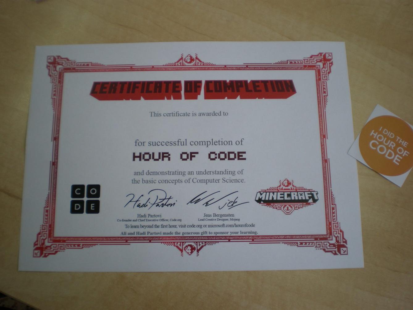 Hodina kódu ve 2. a 5. třídě - 16