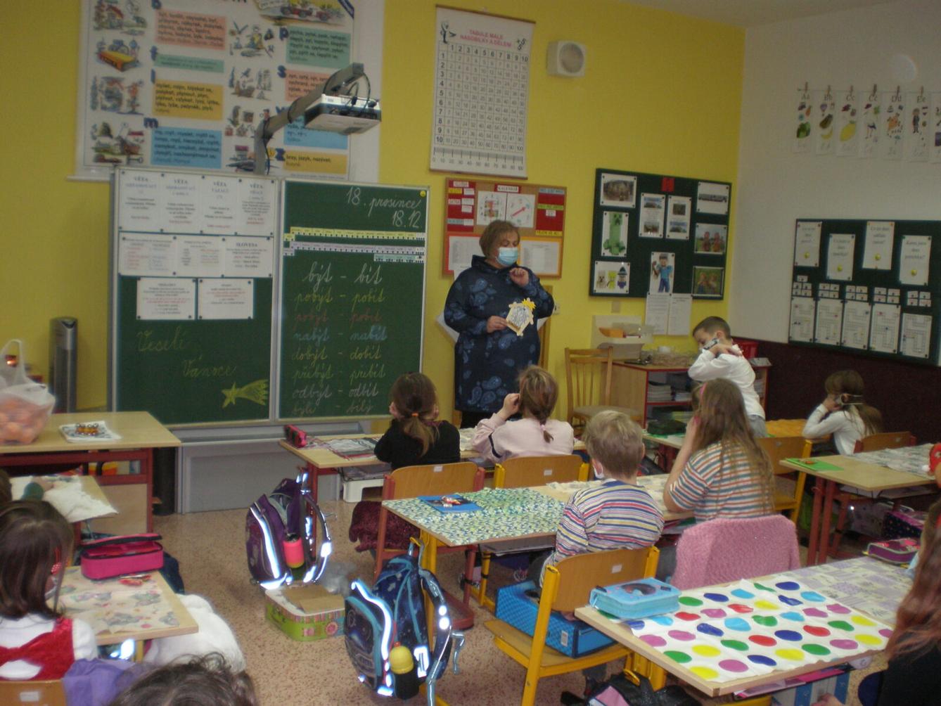 Předvánoční období ve třetí třídě - 1