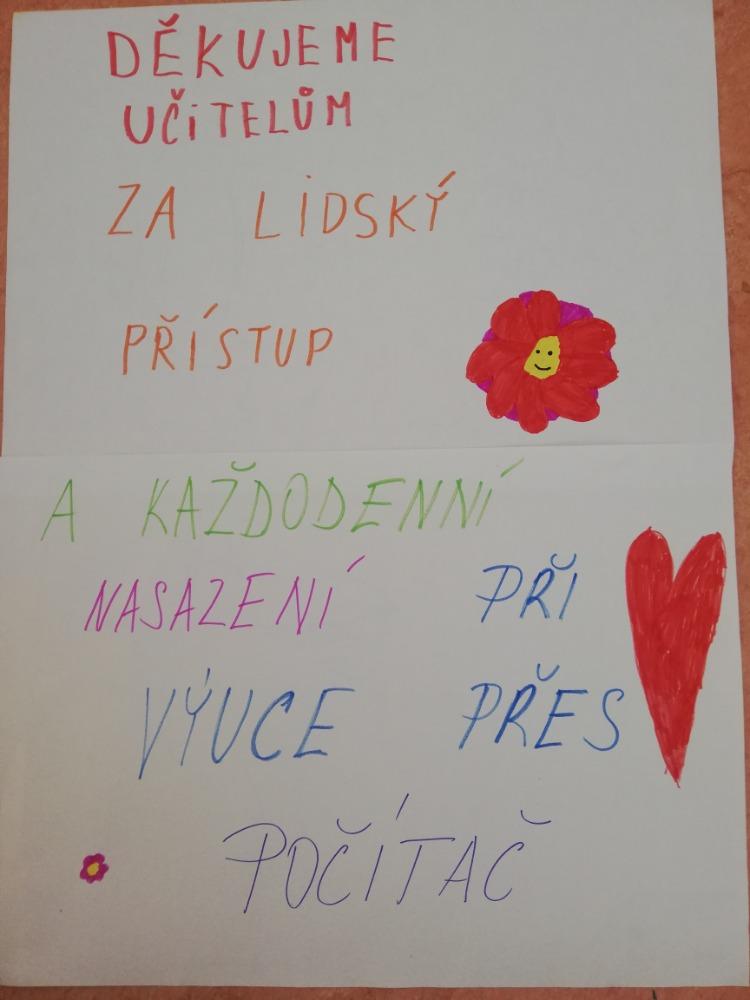 Výstupy druháčků z domácího učení 8. 4. - 18