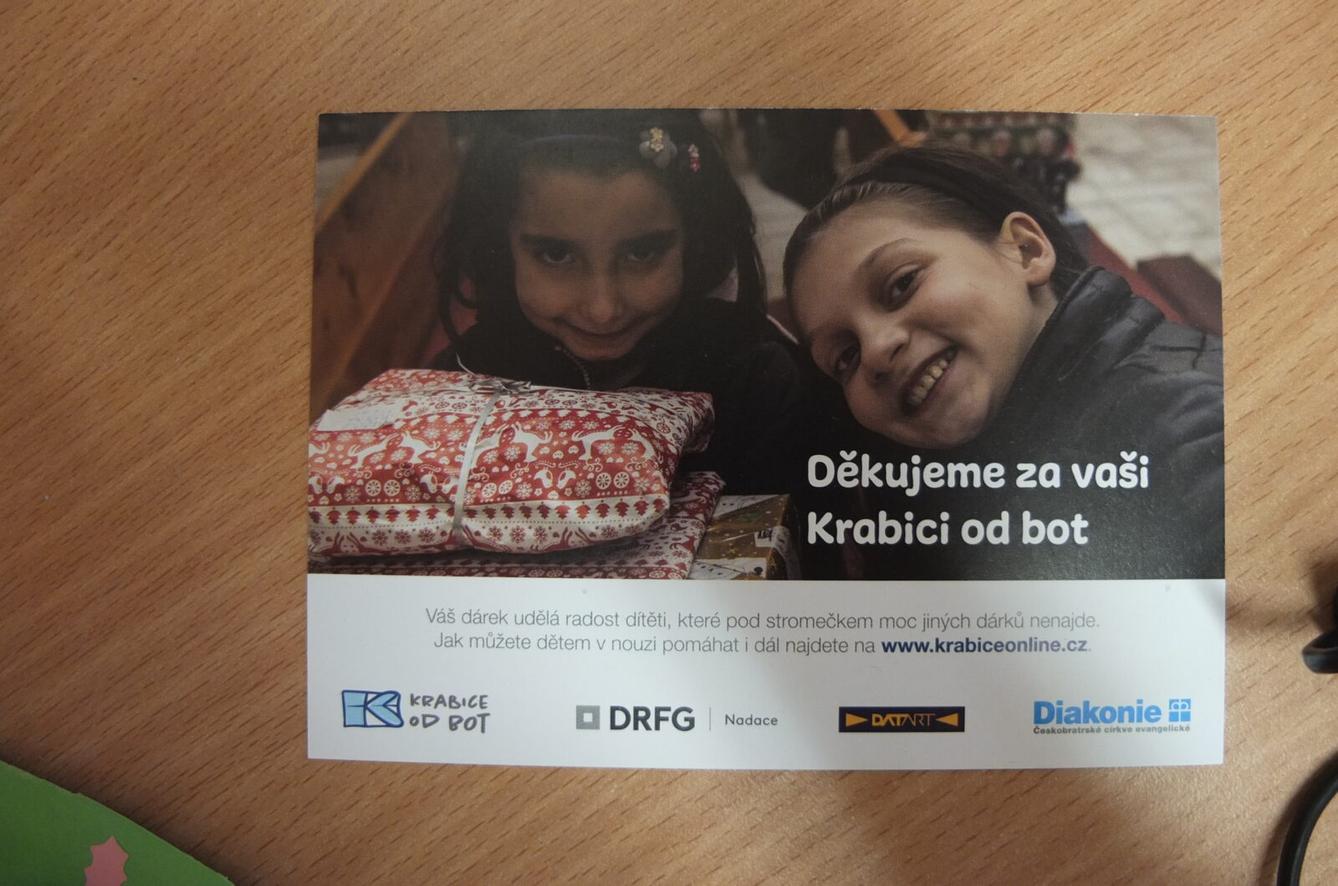 Dobročinná akce - Krabice od bot - 17