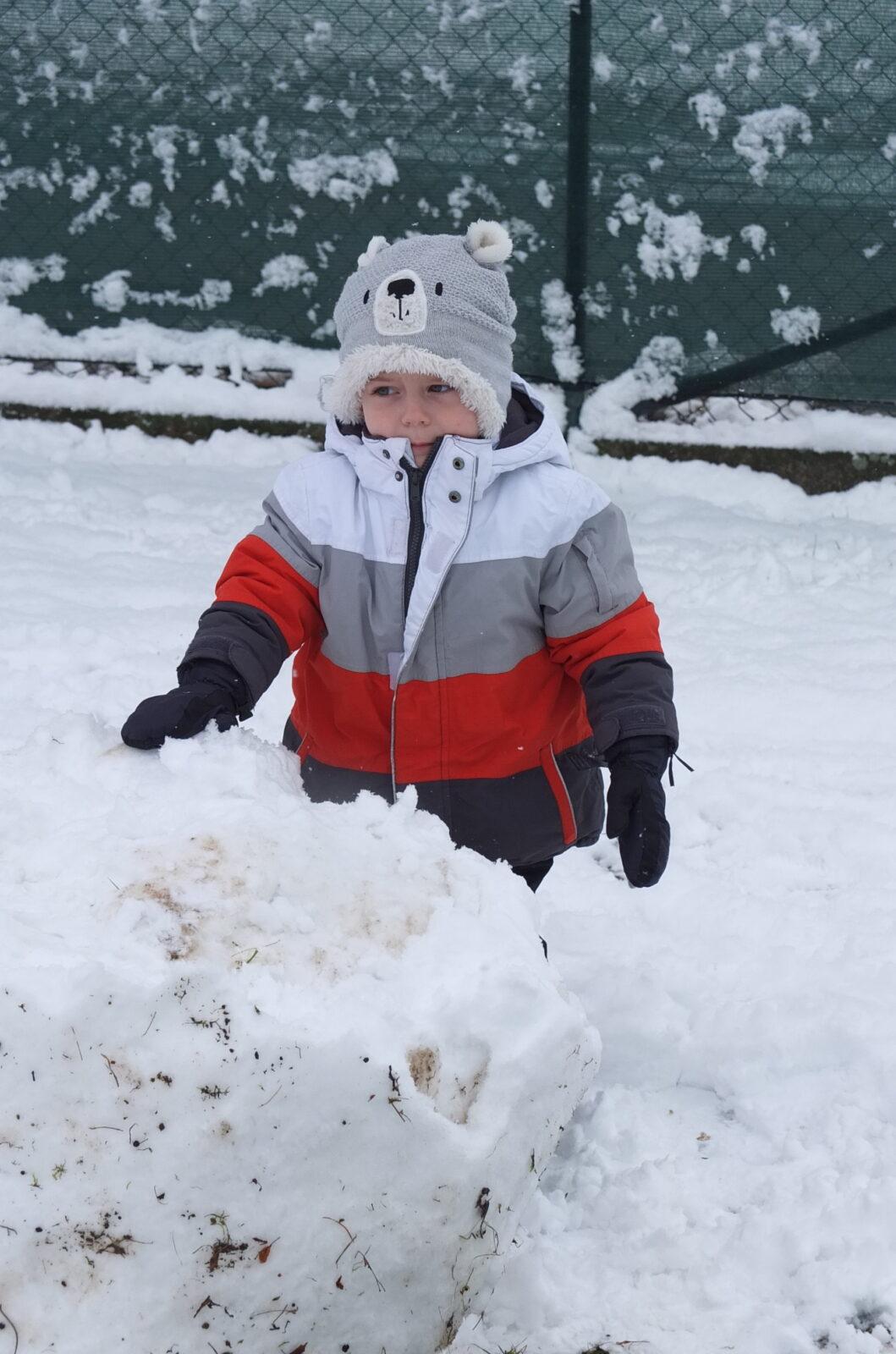 Užíváme si sněhu - 25