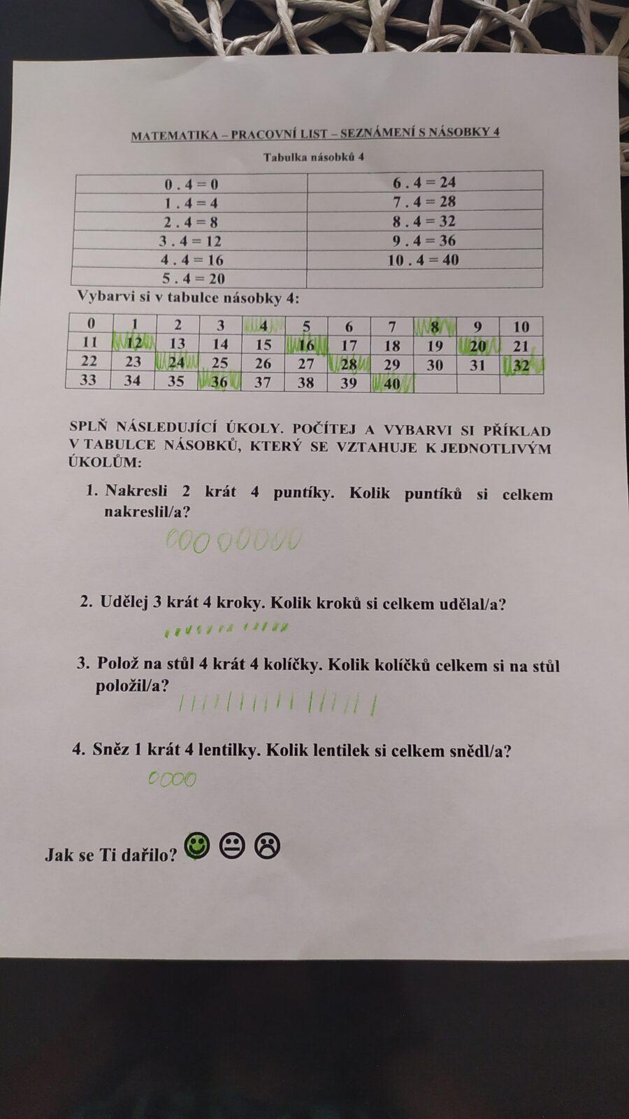 Výstupy druháčků z domácího i školního učení 19. 6. - 48