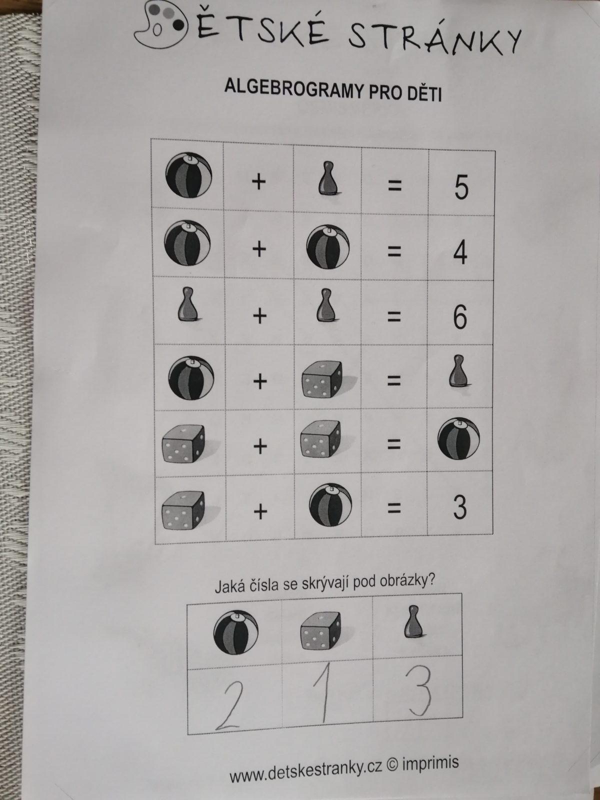 Výstupy druháčků z domácího učení 29. 4. - 18