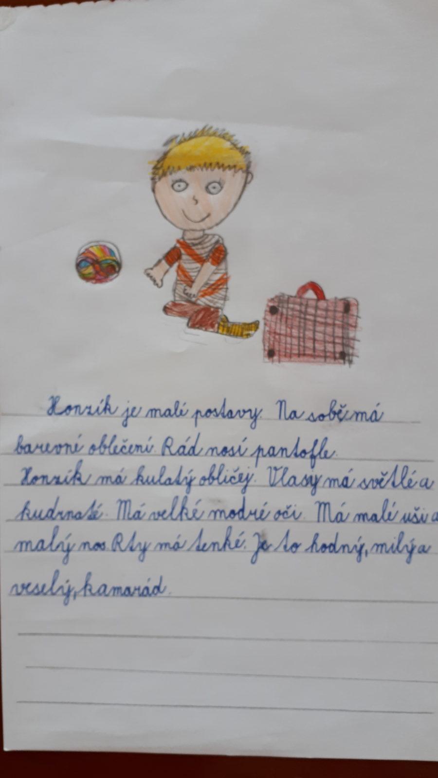 Výstupy druháčků z domácího učení 20. 4. - 15